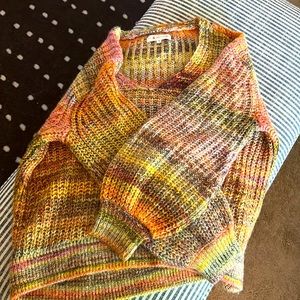 ‼️NWOT Lou & Grey for LOFT multicolored slouchy sweater‼️